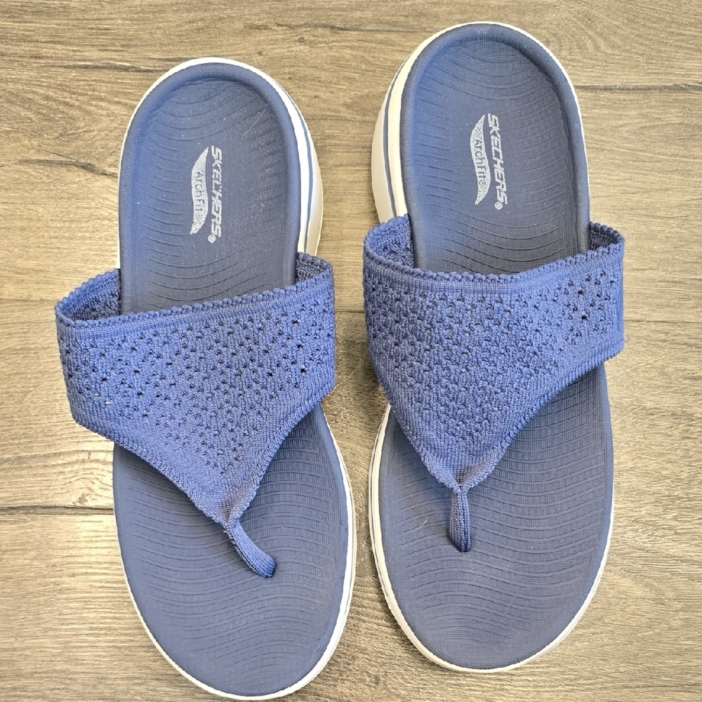 Skechers Indigo Knit Flip-Flops
